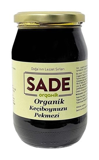 Sade Organik Keçiboynuzu Pekmezi 460 gr