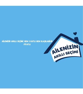 Familia Plus Natural 3 Katlı 2x40'lı Rulo Tuvalet Kağıdı
