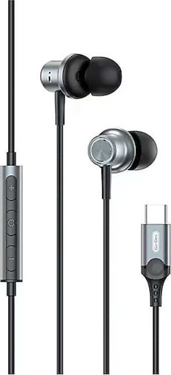 Go-Des Gd-Ep315 Kulak İçi Kablolu Bluetooth Kulaklık Siyah