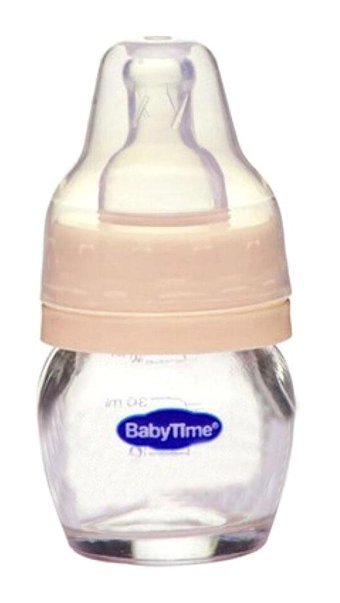 Baby Time BT111 Kulpsuz 0+ Ay 30 ml Alıştırma Bardağı Krem
