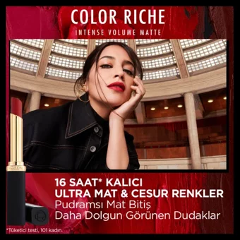 L'Oréal Paris 100 Pink Worth It Kalıcı Mat Krem Lipstick Ruj