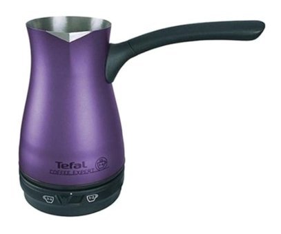 Tefal Click 800 W 5 Fincan Kapasiteli Çelik Elektrikli Cezve Mor