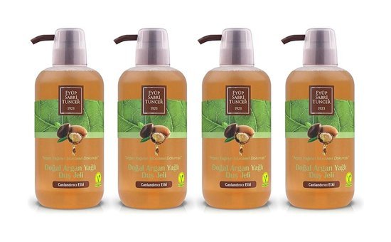 Eyüp Sabri Tuncer Doğal Argan Yağlı Duş Jeli 4x600 ml