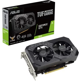Asus TUF Gaming GTX 1650 V2 OC EdiTİon 4 GB GDDR6 PCI-Express 3.0 DirectX 12 2 Fanlı 128 bit Nvidia Ekran Kartı