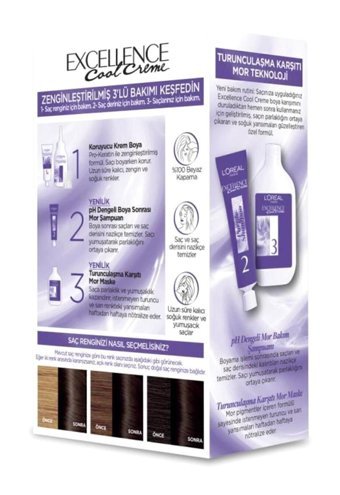 L'Oréal Paris 4.11 Ekstra Küllü Kahve Amonyaksız Sprey Saç Boyası