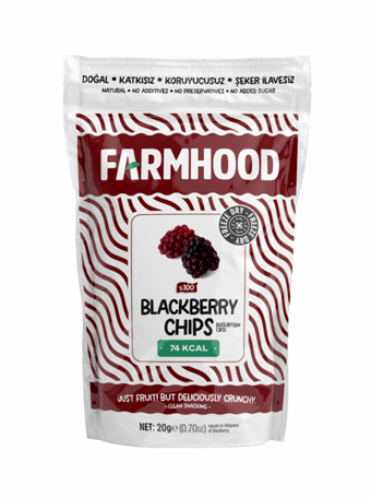 Farmhood Freeze Dried Böğürtlen 20 gr