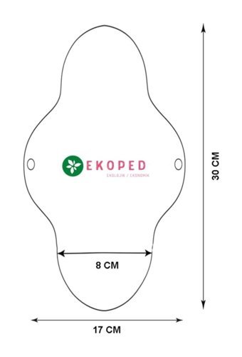 Ekoped Organik İnce 4'lü Hijyenik Ped 1 Adet
