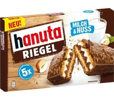 Hanuta Riegel Milch & Nuss Sütlü Çikolatalı Gofret 34.5 gr
