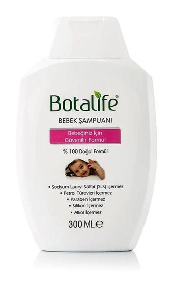 Botalife Hipoalerjenik Tüm Ciltler İçin Bebek Şampuanı 300 ml