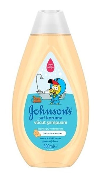 Johnson's Baby Kral Şakir Göz Yakmayan Hipoalerjenik Hassas Ciltler İçin Ballı Bebek Şampuanı 500 ml
