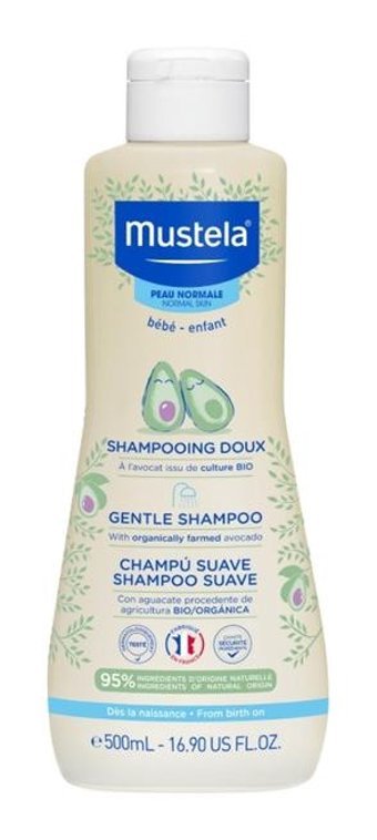 Mustela Göz Yakmayan Hipoalerjenik Hassas Ciltler İçin Papatya Özlü Bebek Şampuanı 500 ml