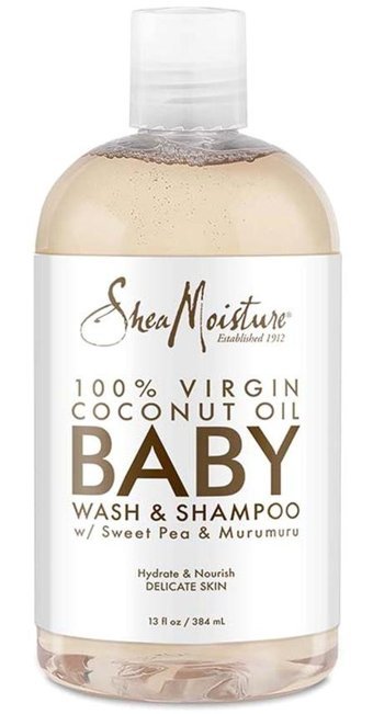 Shea Moisture Baby Göz Yakmayan Hipoalerjenik Tüm Ciltler İçin Hindistan Cevizli Bebek Şampuanı 100 ml