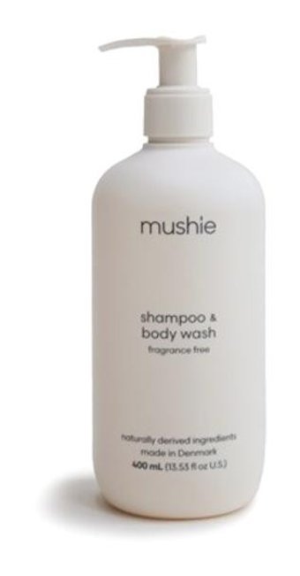 Mushie Baby Göz Yakmayan Hipoalerjenik Hassas Ciltler İçin Aloe Veralı Bebek Şampuanı 400 ml