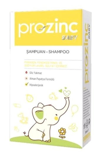 Prozinc Göz Yakmayan Hipoalerjenik Tüm Ciltler İçin Papatya Özlü Bebek Şampuanı 300 ml