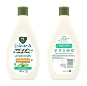Johnson's Baby Naturally Sensitive Göz Yakmayan Hipoalerjenik Hassas Ciltler İçin Argan Yağlı Bebek Şampuanı 395 ml