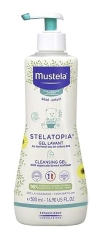 Mustela Stelatopia Göz Yakmayan Hipoalerjenik Atopik Ciltler İçin Lavantalı Bebek Şampuanı 500 ml
