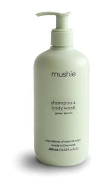 Mushie Baby Göz Yakmayan Hipoalerjenik Hassas Ciltler İçin Limonlu Bebek Şampuanı 400 ml