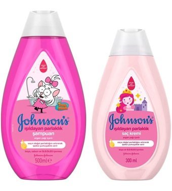 Johnson's Baby Kral Şakir Göz Yakmayan Hipoalerjenik Hassas Ciltler İçin Argan Yağlı Bebek Şampuanı 800 ml