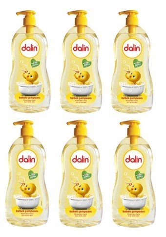 Dalin Göz Yakmayan Hipoalerjenik Tüm Ciltler İçin Bebek Şampuanı 6x400 ml