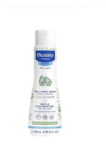 Mustela Gentle Göz Yakmayan Hipoalerjenik Yenidoğan Tüm Ciltler İçin Avokadolu Bebek Şampuanı 100 ml