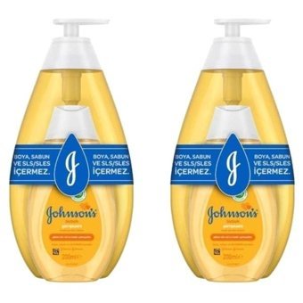 Johnson's Baby Göz Yakmayan Hipoalerjenik Hassas Ciltler İçin Argan Yağlı Bebek Şampuanı 2x900 ml