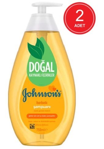 Johnson's Baby Göz Yakmayan Hipoalerjenik Hassas Ciltler İçin Argan Yağlı Bebek Şampuanı 2x750 ml