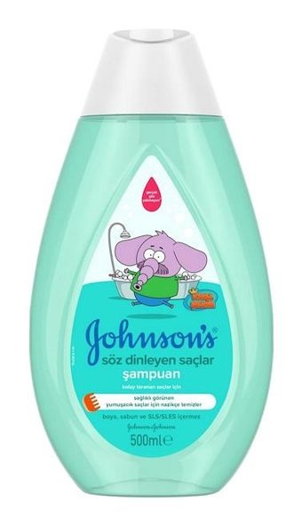 Johnson's Baby Kral Şakir Göz Yakmayan Hipoalerjenik Hassas Ciltler İçin Bebek Şampuanı 500 ml