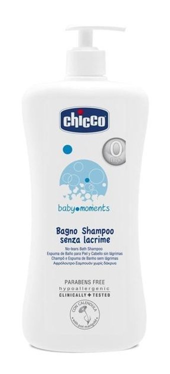 Chicco Baby Moments Konak Önleyici Göz Yakmayan Hipoalerjenik Yenidoğan Hassas Ciltler İçin Papatya Özlü Bebek Şampuanı 750 ml