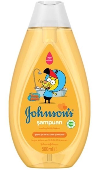 Johnson's Baby Klasik Göz Yakmayan Hipoalerjenik Yenidoğan Hassas Ciltler İçin Bebek Şampuanı 500 ml