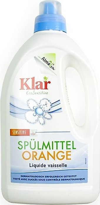 Klar Portakal Kokulu El Bulaşık Deterjanı 1.5 lt