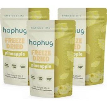 Haphug Freeze Dried Ananas 3x25 gr
