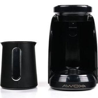 Awox Sparkling 1 Hazneli Fincan 500 W Mat Krom Türk Kahvesi Makinesi