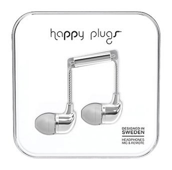 Happy Plugs 7736 Kulak İçi Kablosuz Bluetooth Kulaklık Gümüş