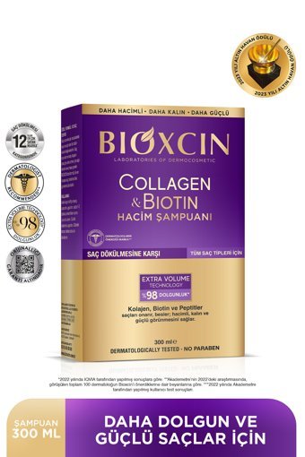Bioxcin Ekstra Hacim Arındırıcı Tüm Saçlar İçin Sade Standart Unisex Şampuanı