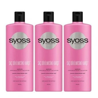 Syoss Saç Dökülmesine Karşı Saç Dökülmesine Karşı Tüm Saçlar İçin Sade Standart Unisex Şampuanı
