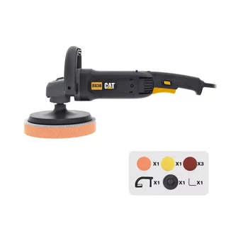 Cat DX38 1400 W 3000 Devir/Dk 180 Mm Disk Kablolu Pasta Cila Elektrikli Polisaj Makinesi