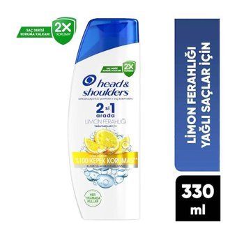 Head & Shoulders 2X koruma Kepek Karşıtı Tüm Saçlar İçin Limon Standart Unisex Şampuanı