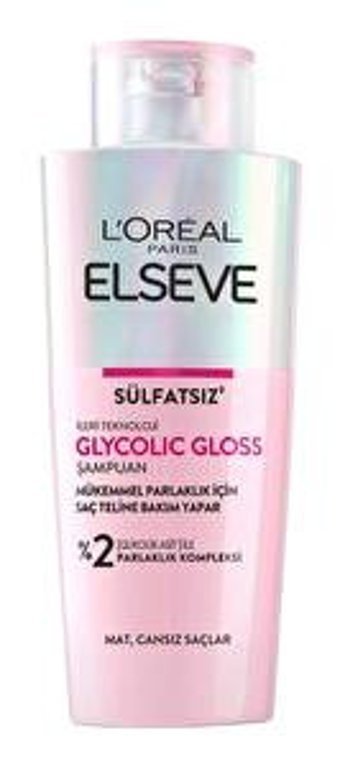 L'oréal Paris Elseve Glycolic Gloss Parlaklık Tüm Saçlar İçin Sade Standart Unisex Şampuanı