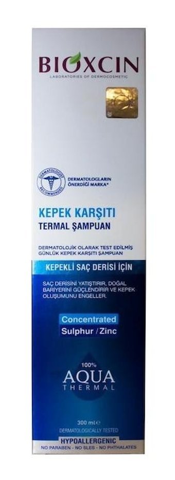Bioxcin Kepek Karşıtı Tüm Saçlar İçin Sade Standart Unisex Şampuanı
