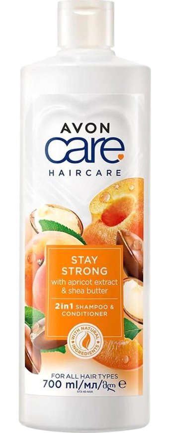 Avon Care Besleyici Onarıcı Arındırıcı Tüm Saçlar İçin Kayısı Kremli Şampuan 2 si Bir Arada Kadın Şampuanı