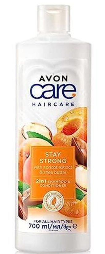 Avon Care Besleyici Onarıcı Arındırıcı Tüm Saçlar İçin Kayısı Kremli Şampuan 2 si Bir Arada Kadın Şampuanı