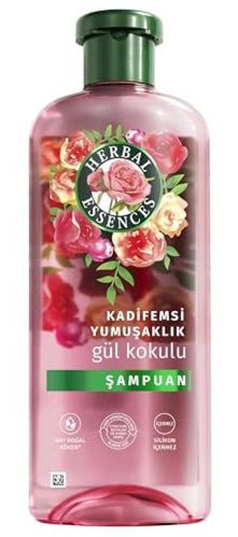 Herbal Essences Kadifemsi Yumuşaklık Arındırıcı Tüm Saçlar İçin Gül Standart Unisex Şampuanı