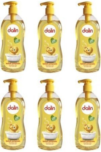 Dalin Arındırıcı Tüm Saçlar İçin Sade Standart Unisex Şampuanı 6x900 ml