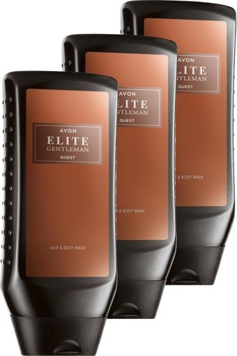 Avon Elite Gentleman Quest Arındırıcı Tüm Saçlar İçin Sedir Ağacı 2 si Bir Arada Erkek Şampuanı