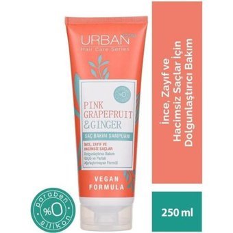Urban Care Arındırıcı Tüm Saçlar İçin Greyfurt-Zencefil Standart Unisex Şampuanı