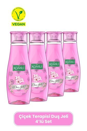 Komili Bahar Çiçekleri Duş Jeli 4x500 ml