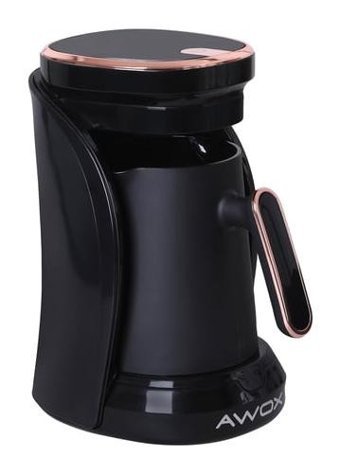 Awox Sparkling 1 Hazneli Fincan 500 W Siyah-Rose Türk Kahvesi Makinesi