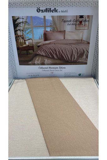 Özdilek Colurist Pamuk Dört Mevsim 200 x 220 cm Çift Kişilik Nevresim Takımı Gri