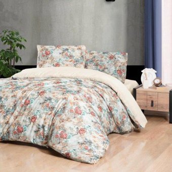 Ar Yıldız Dreams Saten Dört Mevsim 200 x 220 cm Desenli Çift Kişilik Nevresim Takımı Çok Renkli