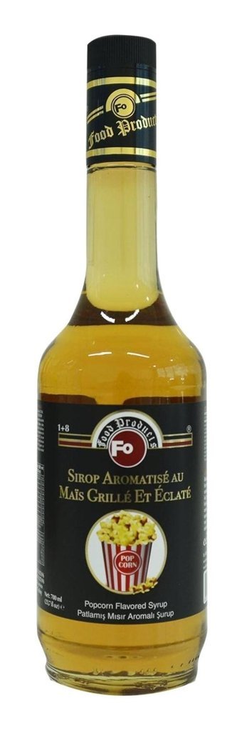 Fo Popcorn Aromalı Kahve Şurubu 700 ml